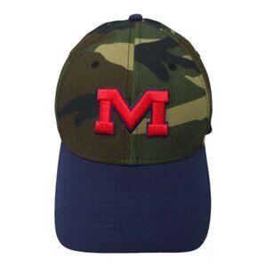 New Era 39Thirty Ole Miss Cap Stretch Flex M/L 3D Embroidered Logo Camo Baseball